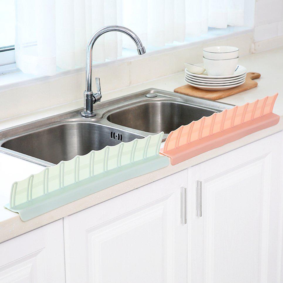 Water Splash Guard Baffle Board Sucker Wash Basin Sink Board Kitchen