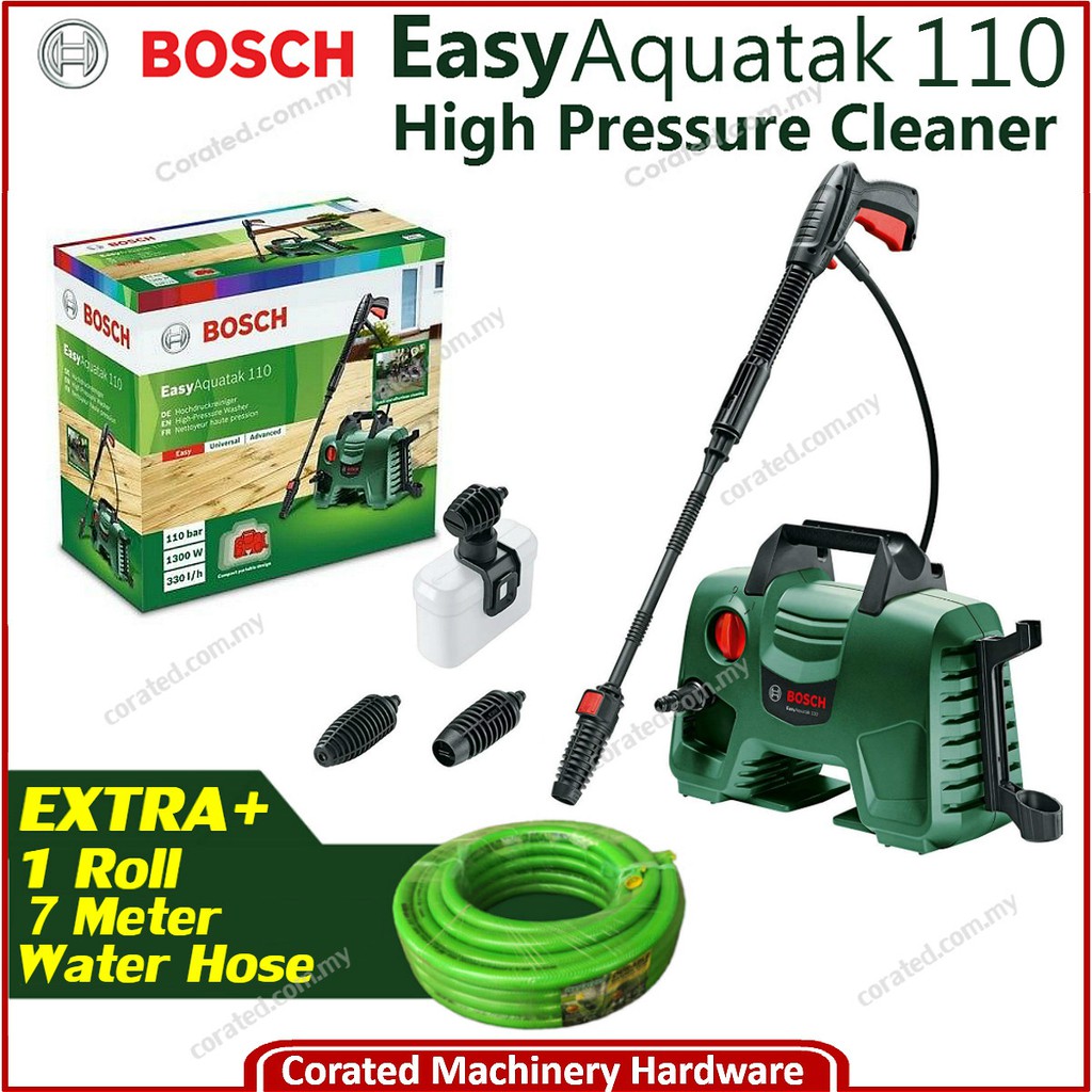Corated Bosch Aquatak 110 High Pressure Cleaner Washer Waterjet