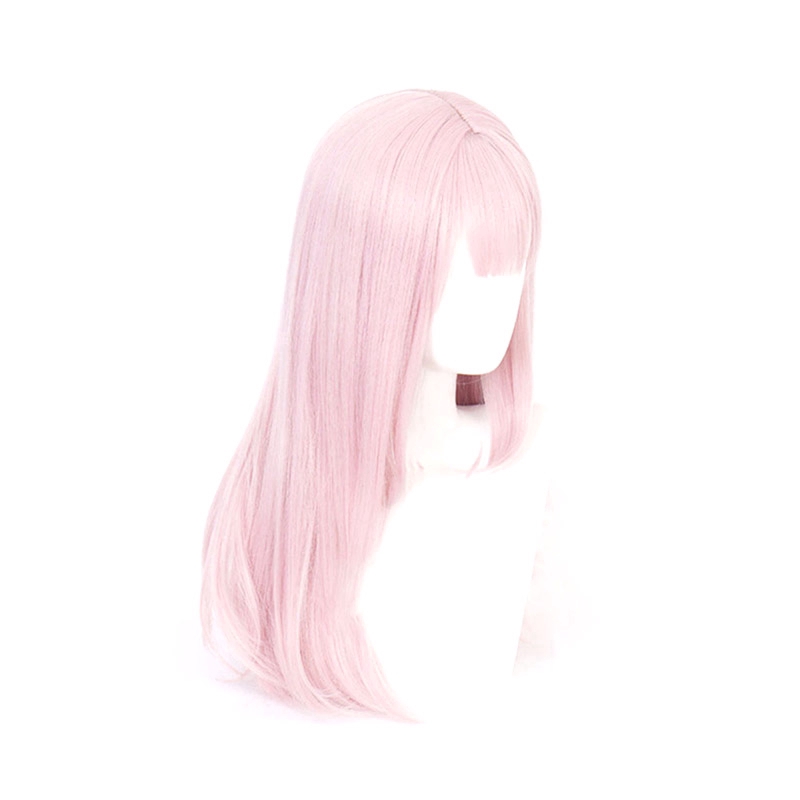 long pink wig uk