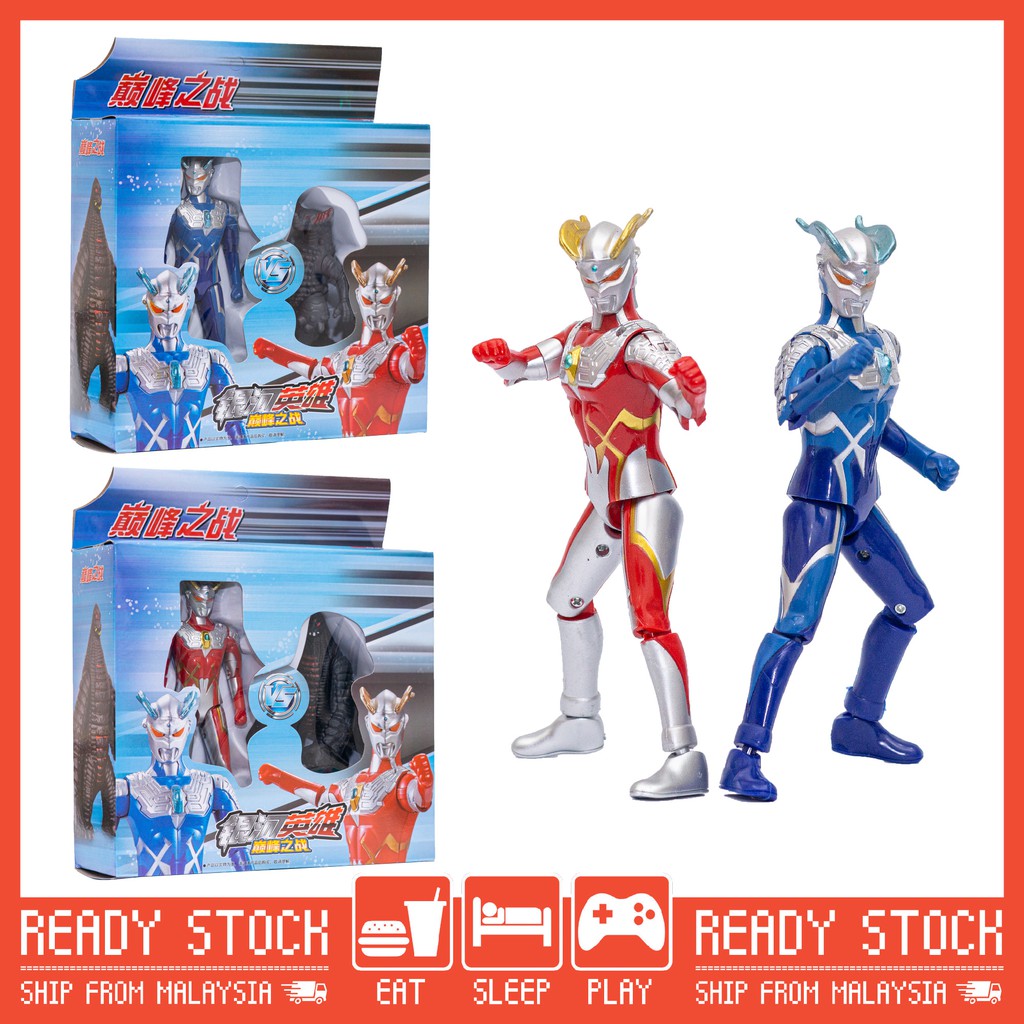 Oem 17cm Ultra Act Action Figure Ultraman Zero Luna Miracle Strong Corona 13 Moveable Joint Flexible Pose Collection Toy Shopee Malaysia