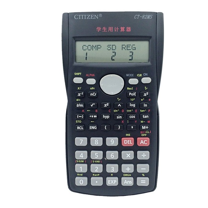 Multifunctional Digital Scientific Calculator for Math Student Studying Teaching 