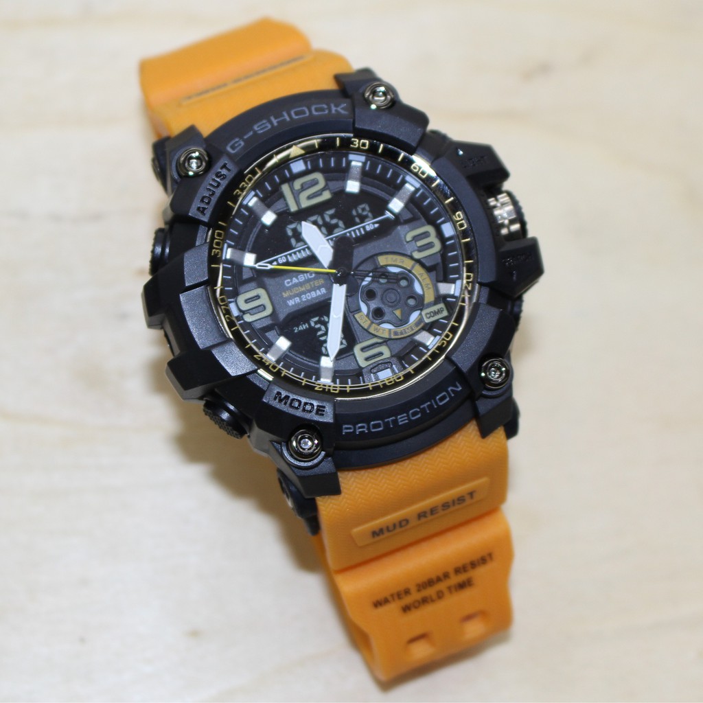 g shock mudmaster yellow