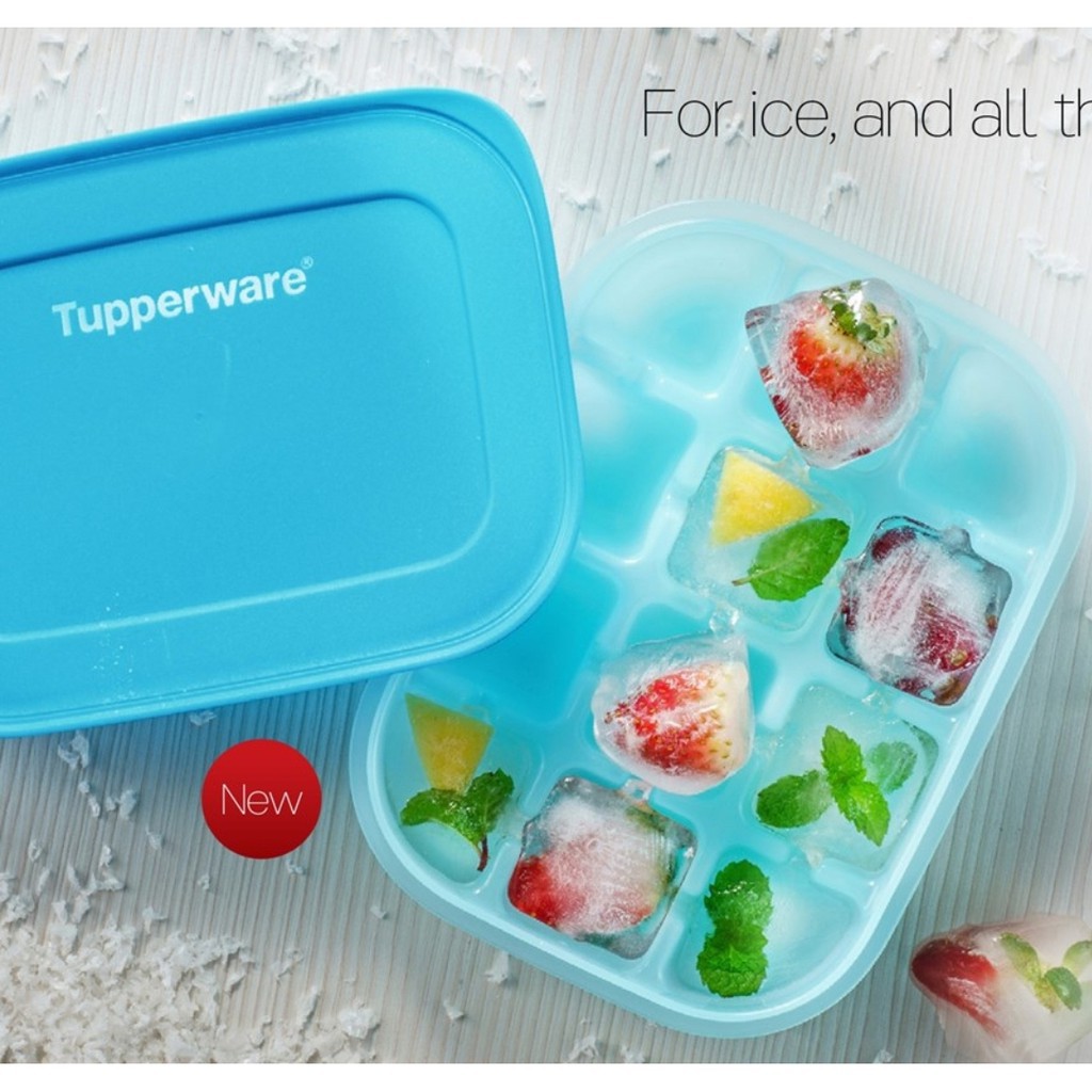 💜💜 Tupperware Chill Freeze Ice Tray Set of 2 or 4 Bekas Buat Ais 💜💜