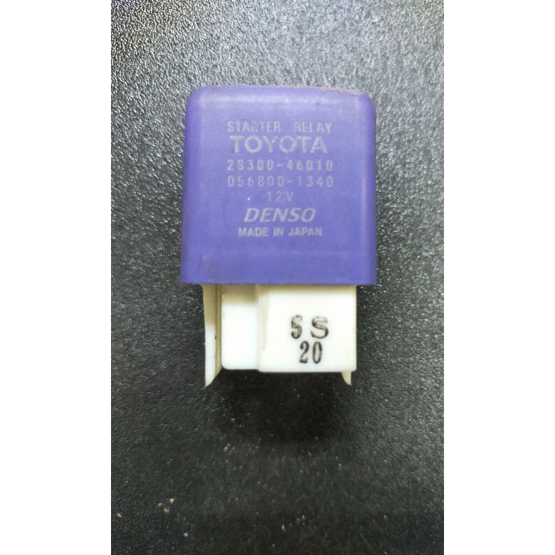 Relais Automobile 12V 4 Broches - Compatible Toyota Prius, Lexus, Scion - Remplace 28300-46010