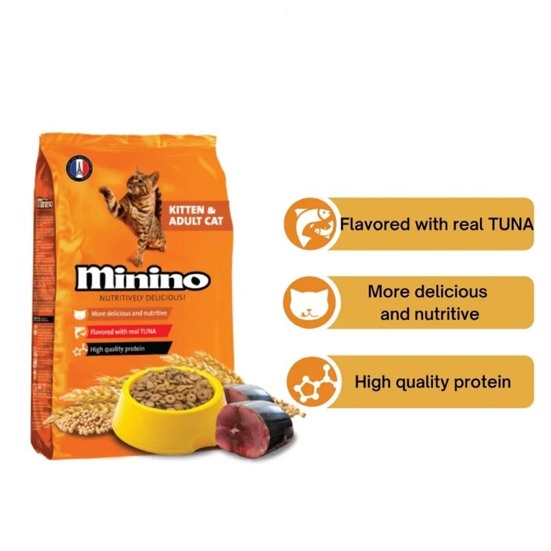 Minino Cat Food Tuna Kitten & Adult Cat 7.5KG Shopee Malaysia