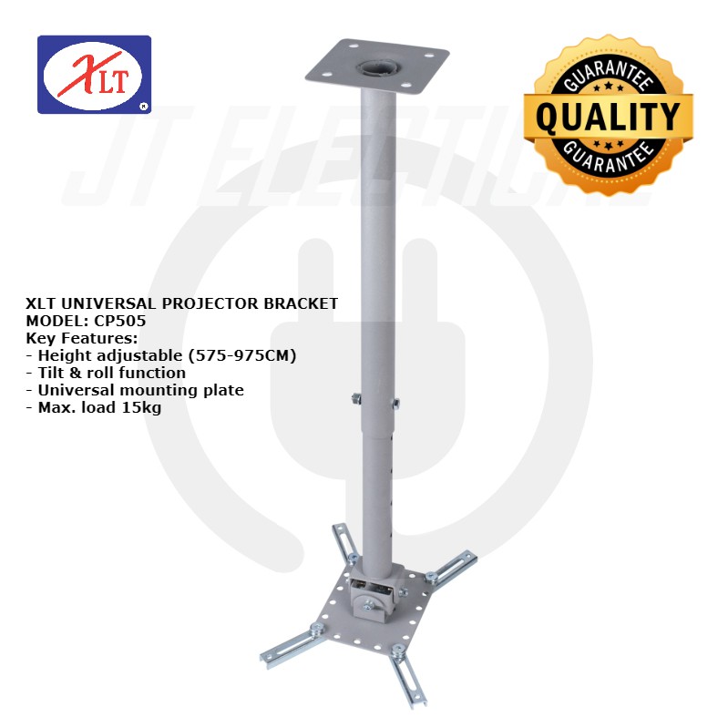 Xlt Cp 505 Universal Ceiling Mount Projector Bracket Shopee Malaysia