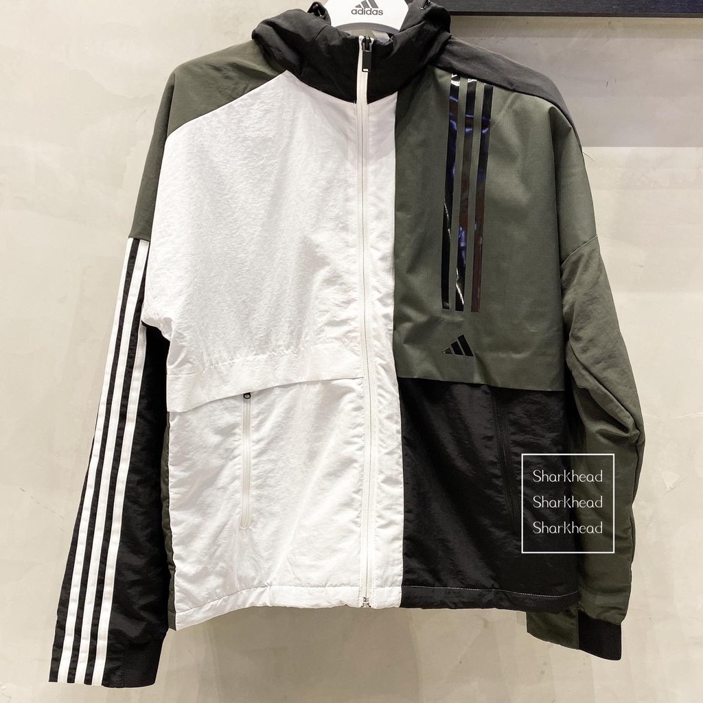adidas army green jacket