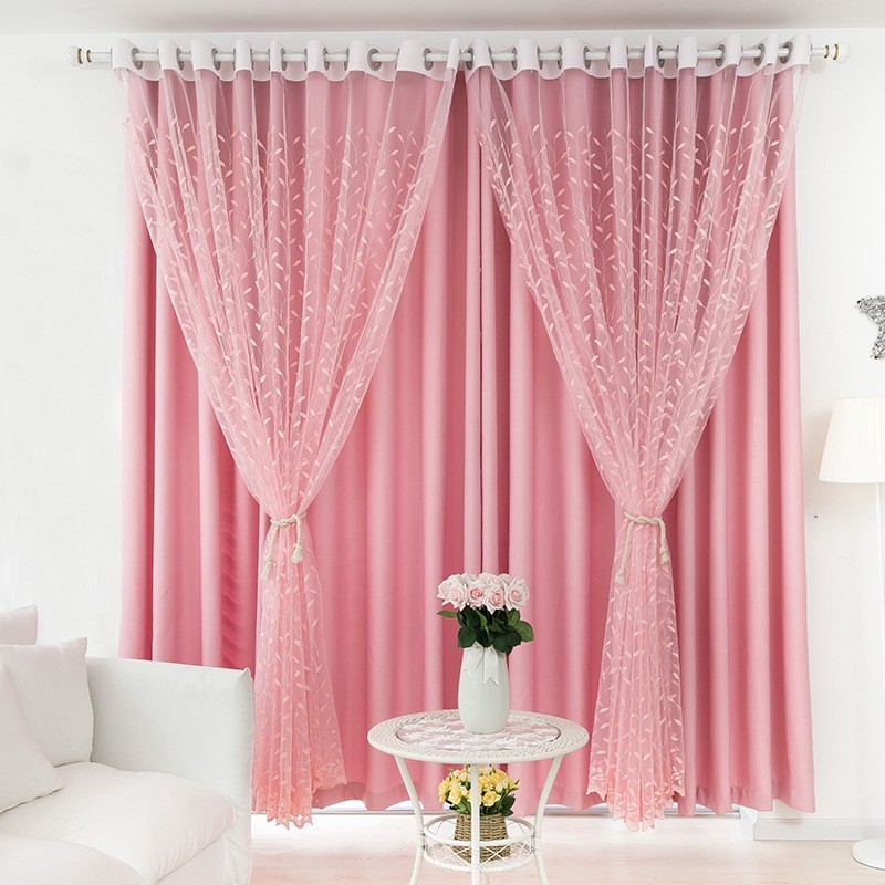 Ready Made Window Curtains Living Room Fabric Drapes Luxury Rustic