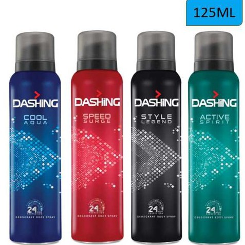 Dashing Deodorant Spray 125ml 