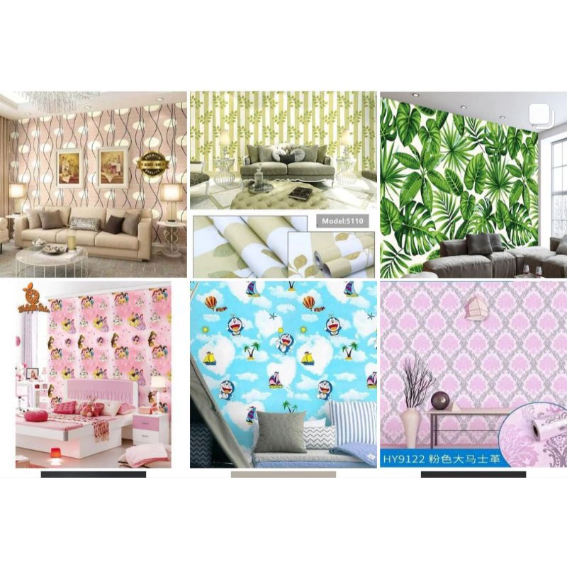 Wallpaper Stickers, Wallpapers Shopee Malaysia