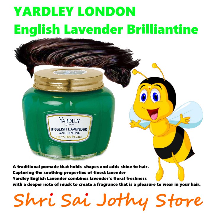 Yardley London English Lavender Brilliantine hair pomade gel SHRI SAI