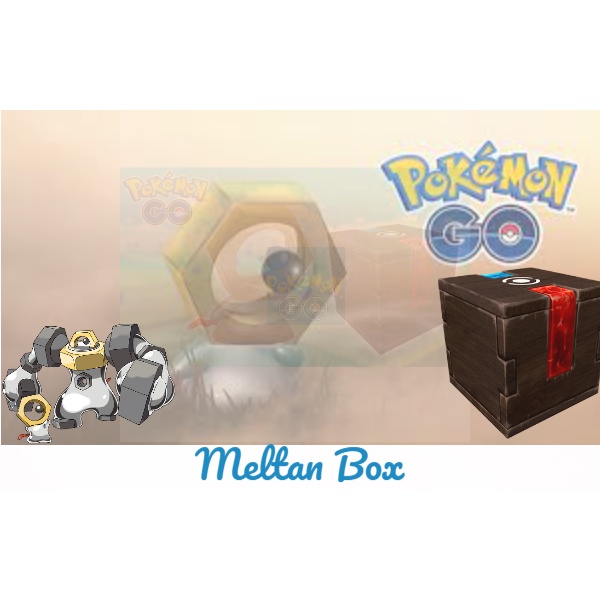 Pokemon go Meltan Box 美路坦盒子 Catch Meltan 抓美路坦 Shopee Malaysia