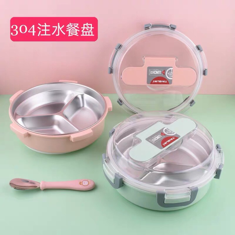 office lunch box with lid, smart luchbox box with spoon