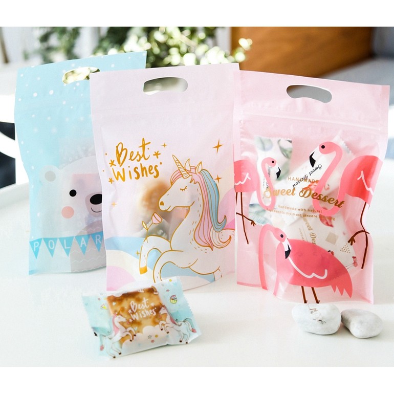 50pcs Unicorn Ziplock Bag Cookies / Candy / Goodies ...