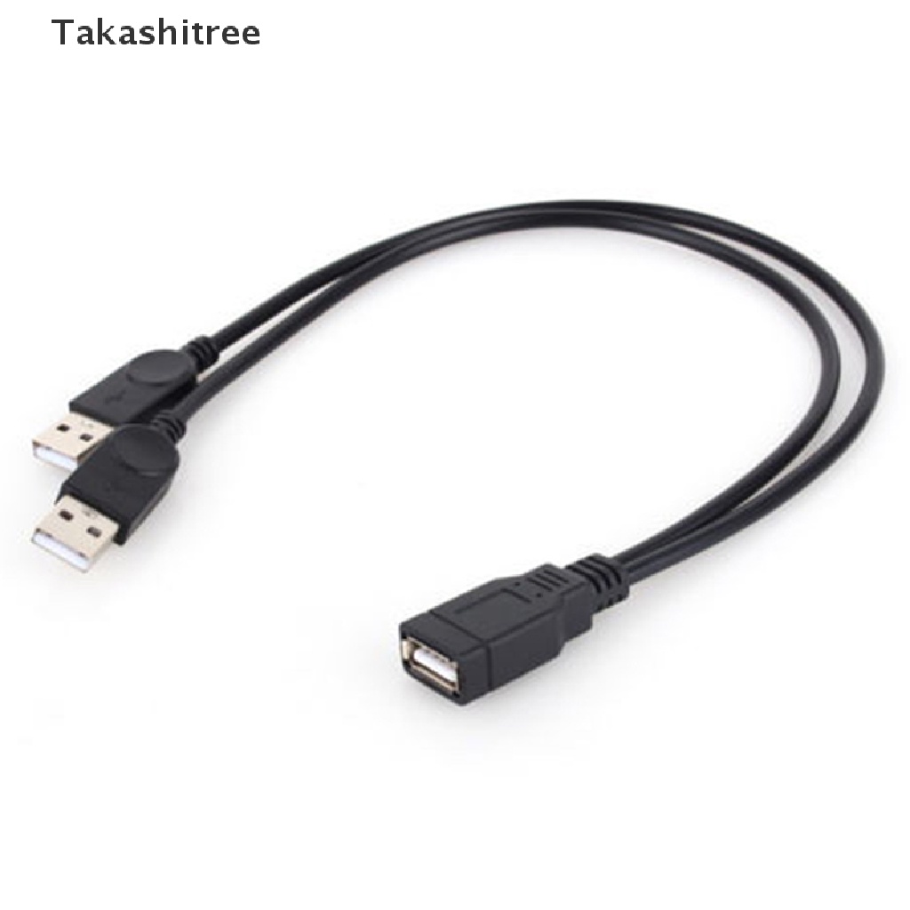 Have Durable Takashitree/ New USB 2.0 1 Female Male Y-Splitter Data Sync Charging Extension Cable Popular - Image 3