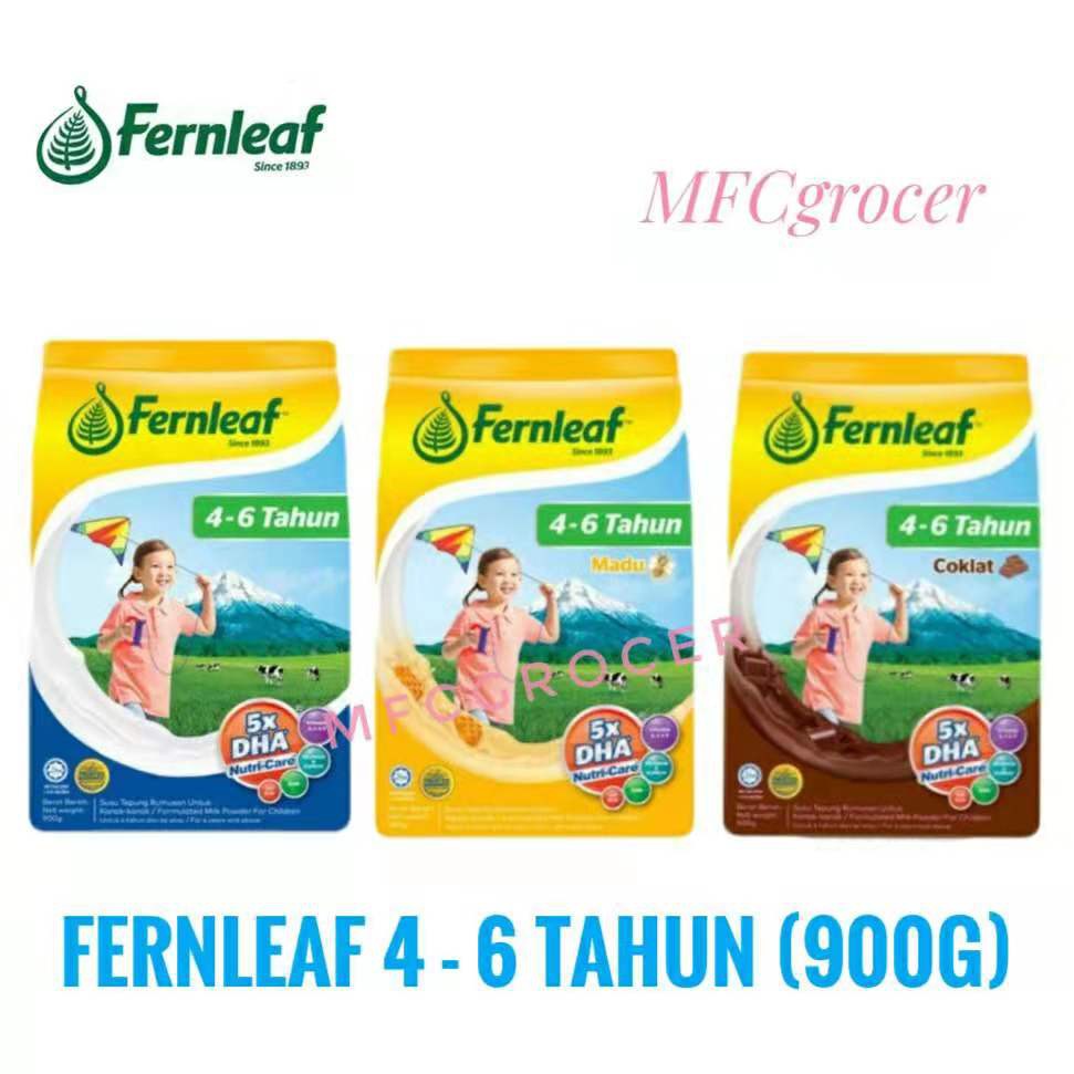 Fernleaf 4 6 Tahun Biasa Madu Chocolate 900g Exp 05 2022 Shopee Malaysia