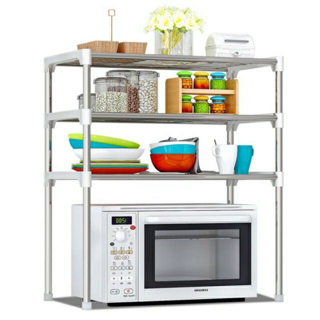 Rak barang dapur 3 Layer Rack Combination Shelf Storage Rak barang dapur 3 Layer Rack Combination Shelf Storage