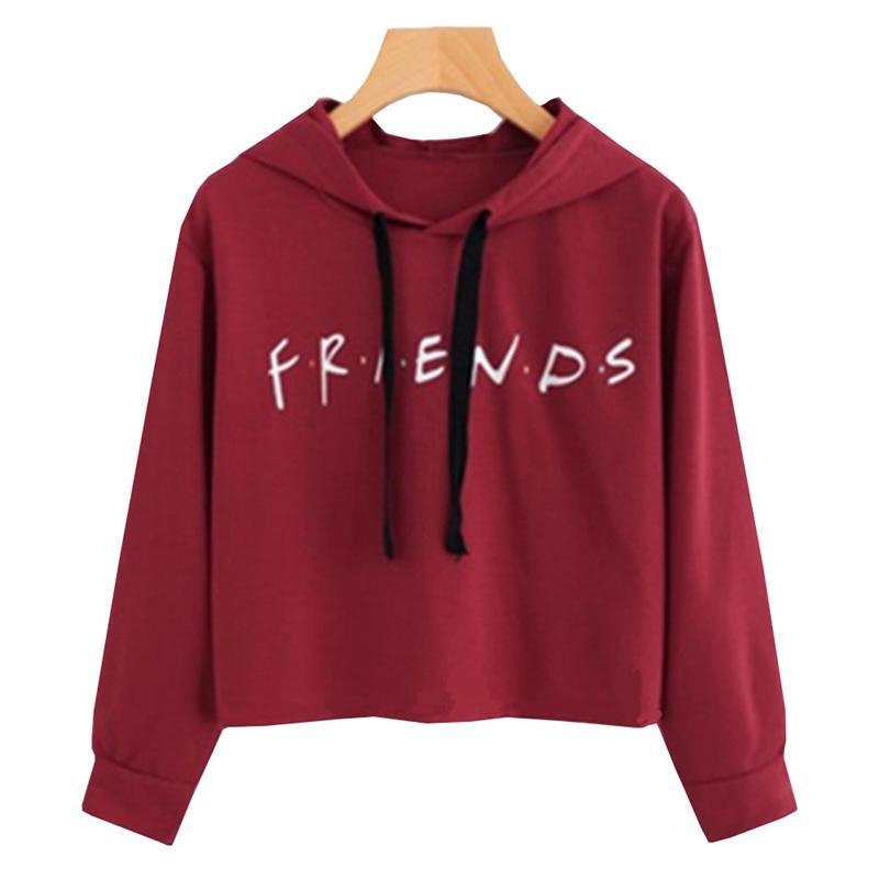 friends crop sweatshirt