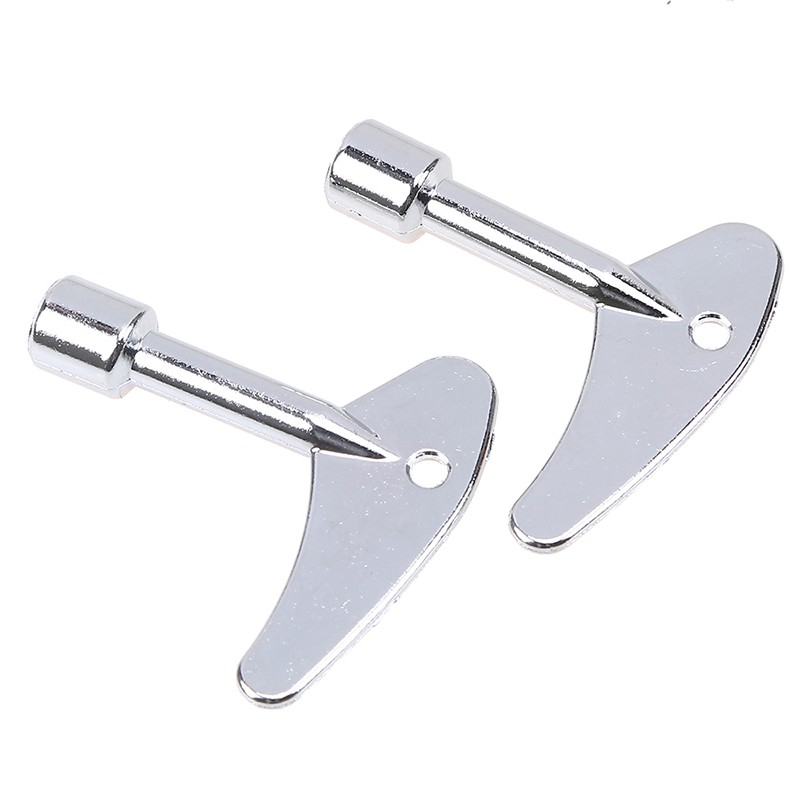 2x Lift Release Key Metal Triangle Elevator Emergency Door Lock Accessories