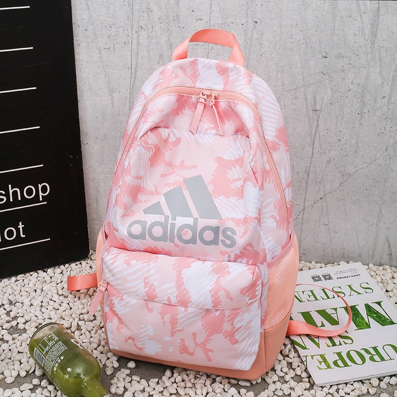 pink backpack adidas