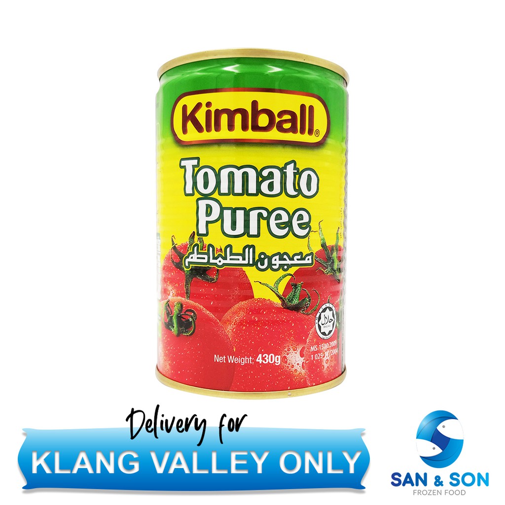 Kimball Tomato Puree 430g Pasta sauce puri tomato pure San and Son