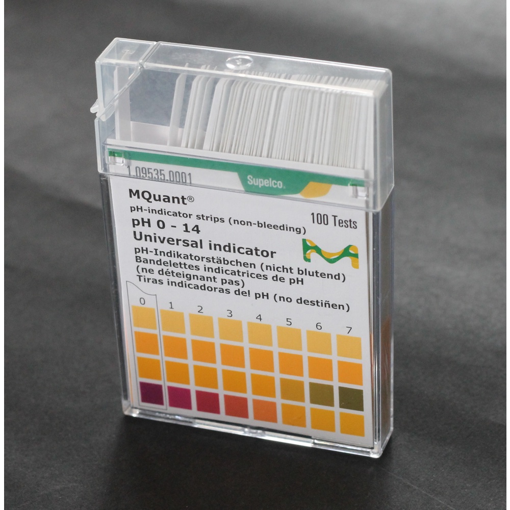 MERCK MQuant pH indicator paper strips (100 strips) | Shopee Malaysia