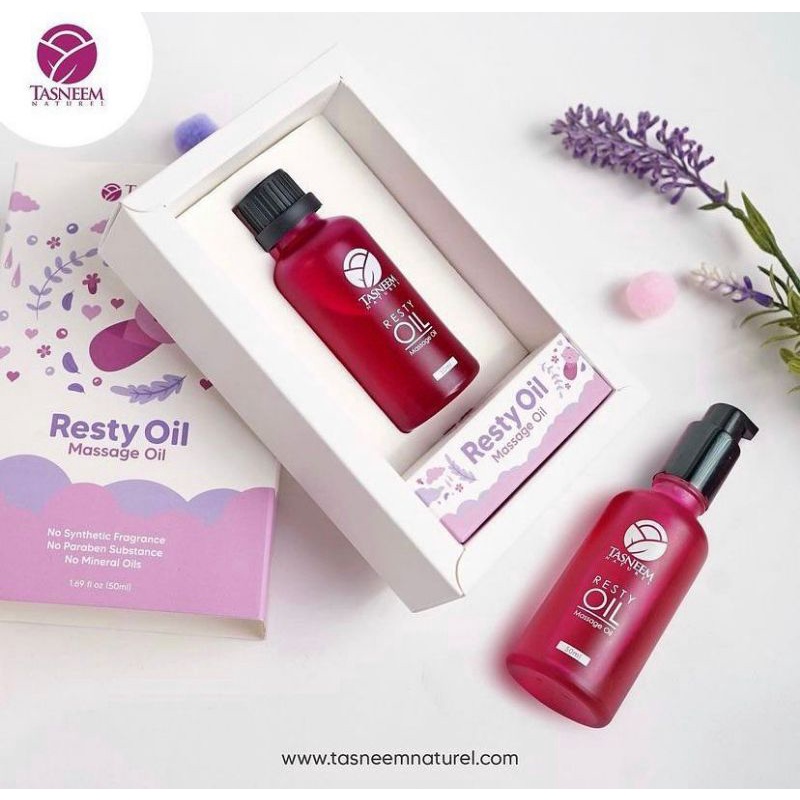 Resty oil untuk ibu mengandung dan bayi Tasneem Naturel Shopee Malaysia