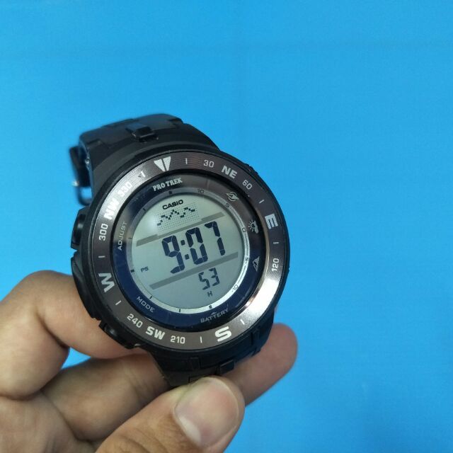 Casio Protrek Prg 330 1er Used Like New Triple Sensor Shopee Malaysia