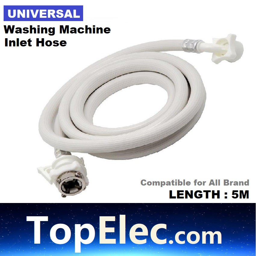 Washing Machine Inlet Hose - 5M PIPE AIR PUMBLING Dishwasher and Household Water Supply - TOPELEC