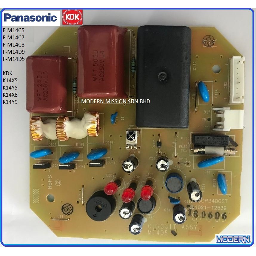 100 Genuine Kdk Panasonic Ceiling Fan Pcb Board Original For Bayu Fan