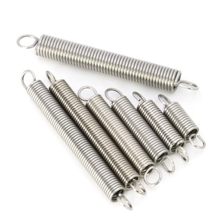 Wire Dia 1.6mm Expansion Extension Tension Spring 65 Mn Steel Extending Springs