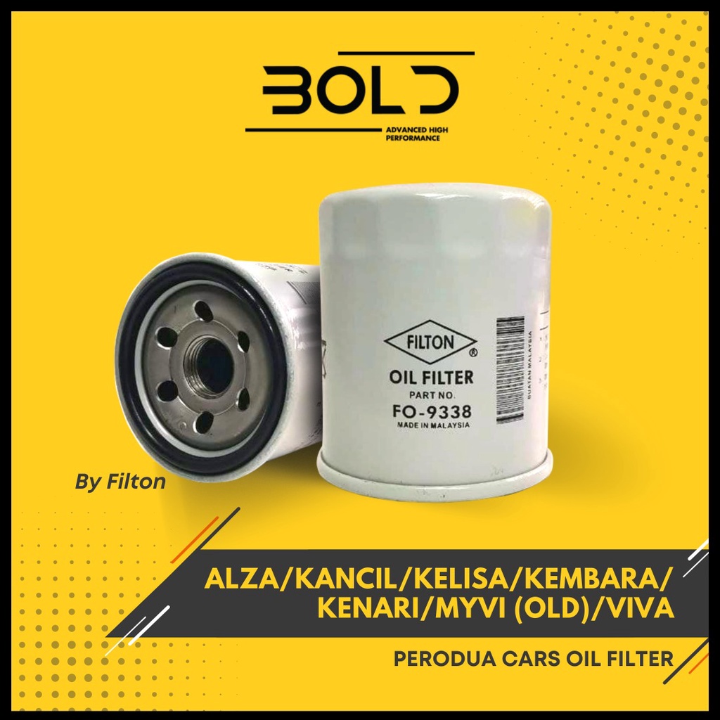 Perodua Engine Oil Filter Kenari / Kembara / Kancil / Kelisa / Myvi(old