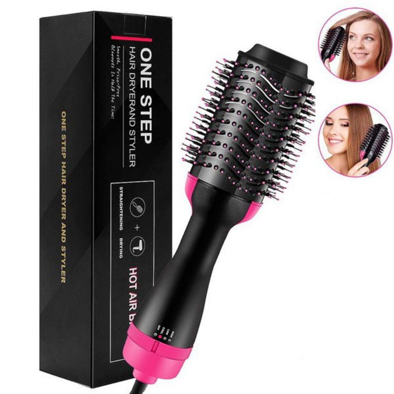 One-Step Hair Dryer & Volumizing Styler 3 in 1 Negative Ion Hot Air Dryer