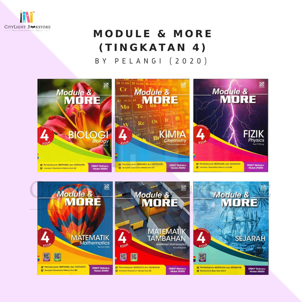 [CITYLIGHT] Buku Latihan: Module & More Tingkatan 4 KSSM 