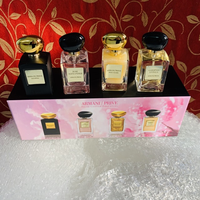 Armani Prive For Her 4x30ml Gift Set (Ready Stock) Haute Couture Fragrance  Collection | Shopee Malaysia