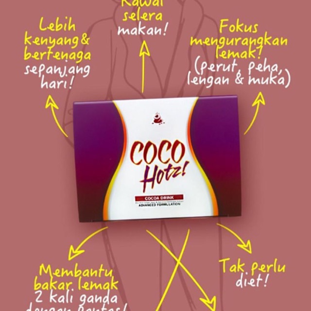 Coco Hotz 💯original From Hq Shopee Malaysia