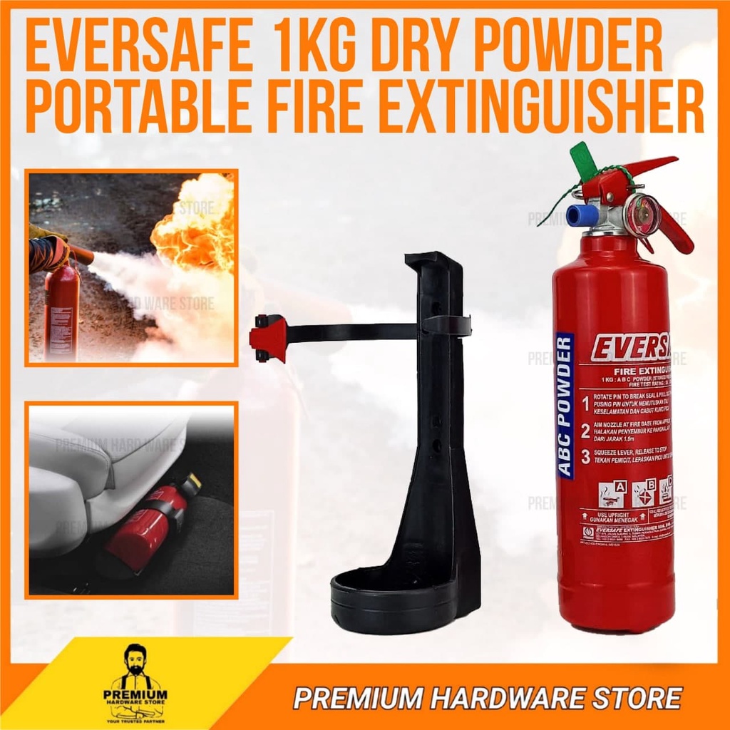 Eversafe Fire Extinguisher 1kg (sirim Cert) 