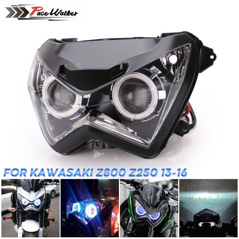 Front Headlight Assembly Headlamp Lighting Fit for Kawasaki Z250SL 2013 ...