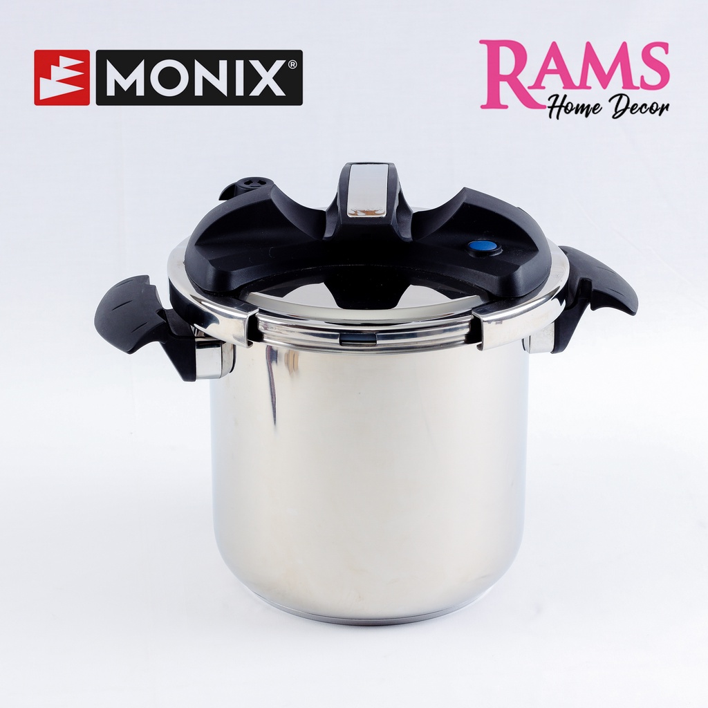 Monix 8L Stainless Steel Induction Pressure Cooker / Gas Pressure Cooker / Household / Periuk Nasi