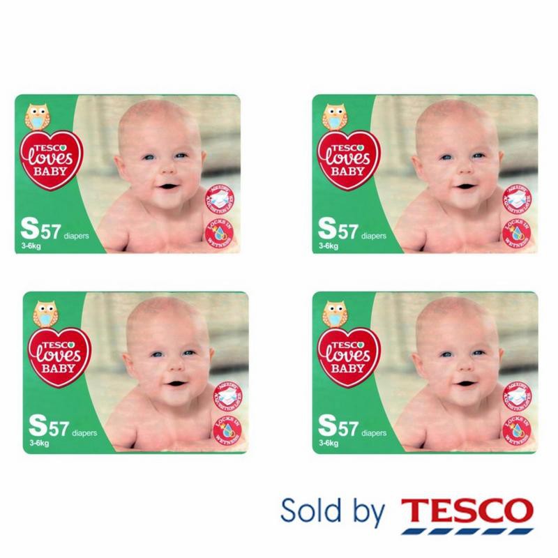 tesco loves baby diapers