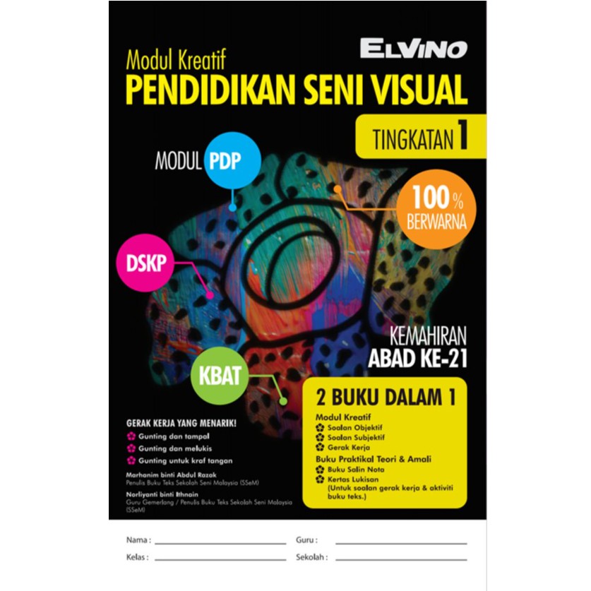 Modul Kreatif Pendidikan Seni Visual Tingkatan 1 Shopee Malaysia