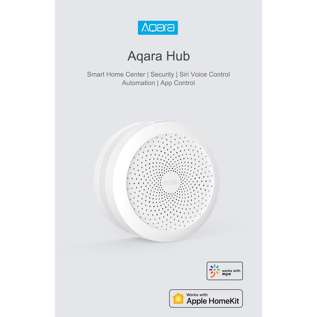 Aqara Hub Apple HomeKit Smart Home Security Wireless Gateway ZHWG11LM