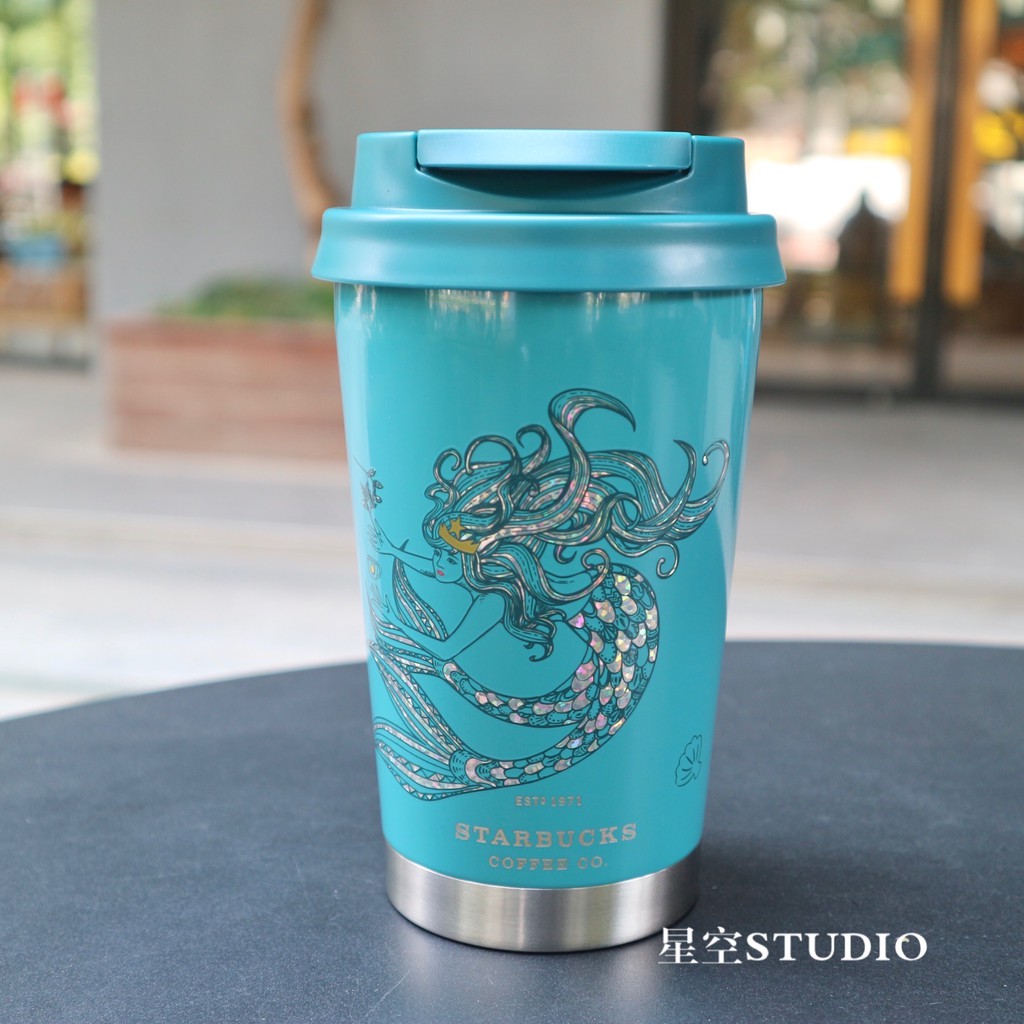 Starbucks 2021 China Anniversary White Siren Mermaid Used Card