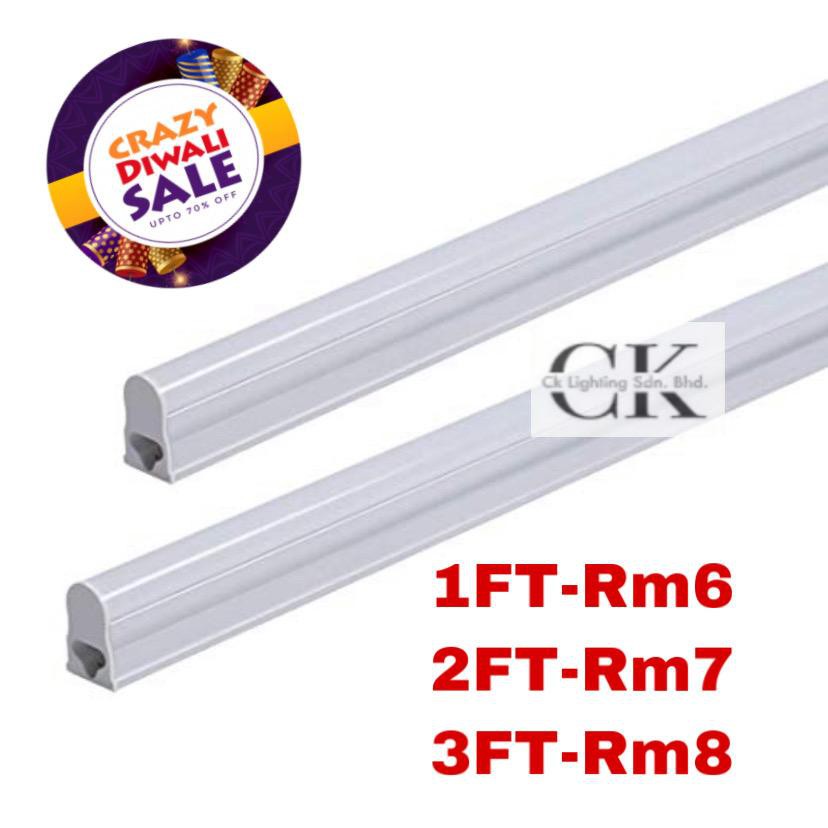 T5 Led Tube Light For Plaster Ceiling Shopee Malaysia