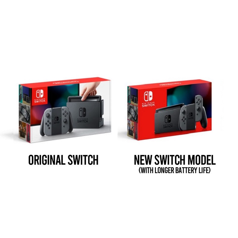 NINTENDO SWITCH CONSOLE (GREY/BLACK) 1 YEAR WARRANTY [PROMOTION PRICE