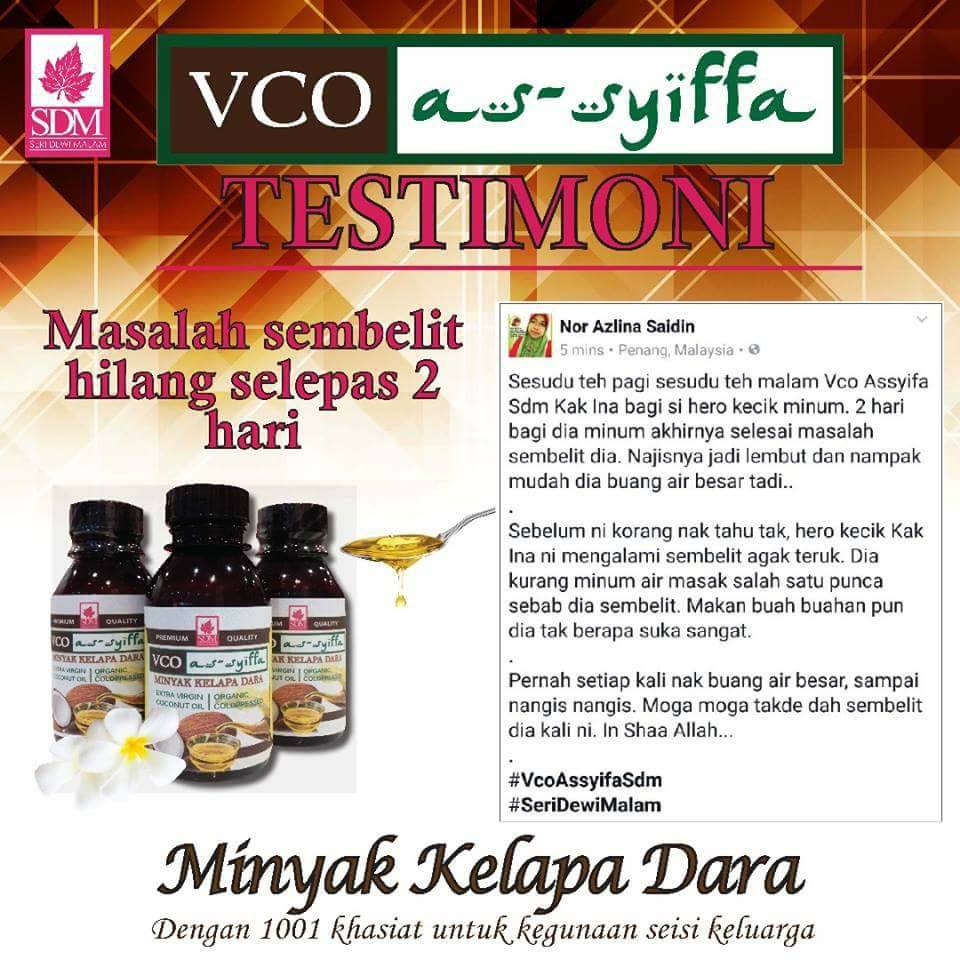 Hot Selling Minyak Kelapa Dara Vco Assyiffa Seri Dewi Malam Malaysia