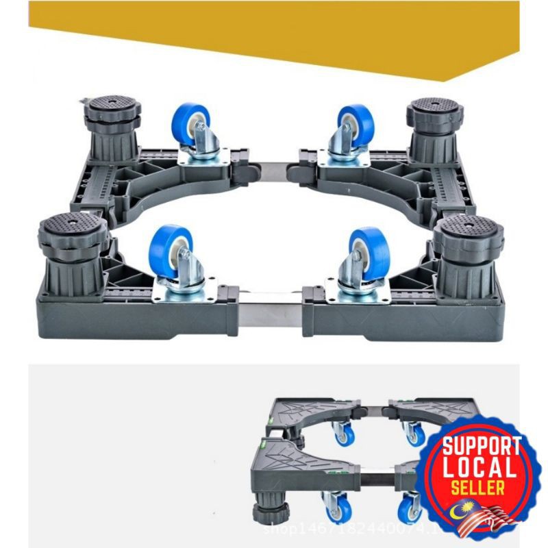 refrigerator Refrigerator base Heavy duty base movable wheel rack for