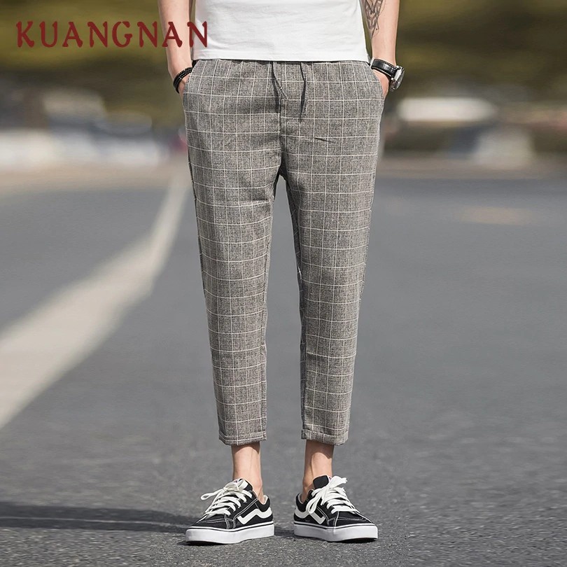 plaid pants streetwear