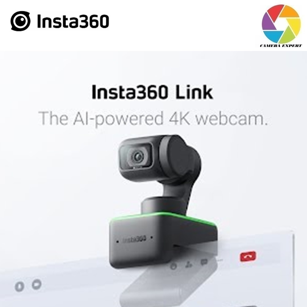 Insta360 Link - AI-Powered 4K Webcam | Shopee Malaysia