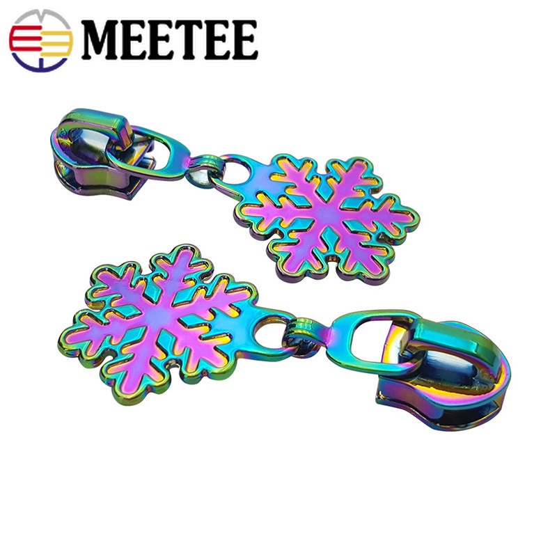 Travel Style 1Pc 5# Metal Zipper Puller Slider Nylon Zip Repair Kit Sewing Garment Bag Luggage Replacement Head Chic - Image 4